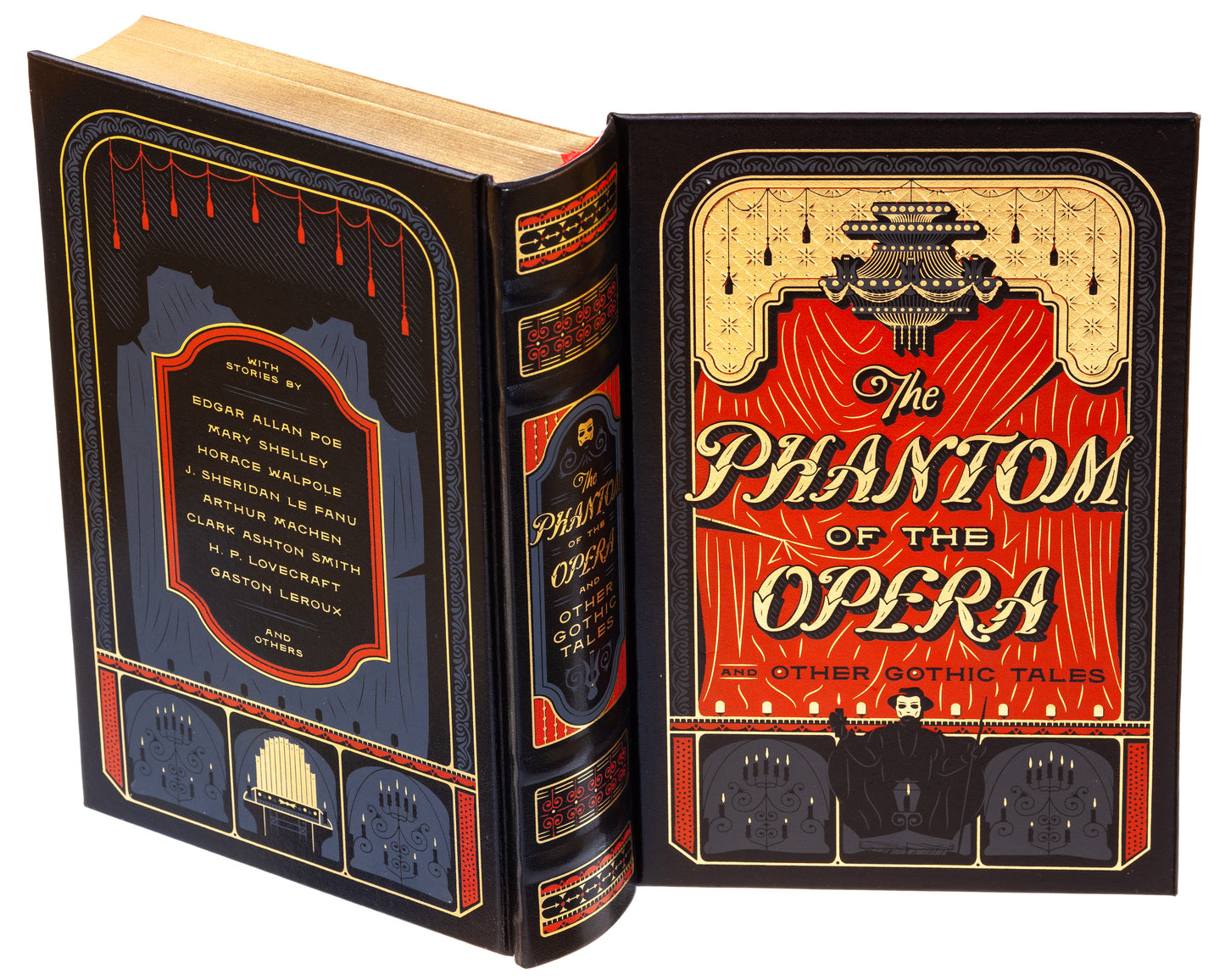 Hollow Book Safe: The Phantom of the Opera (Leather-bound)