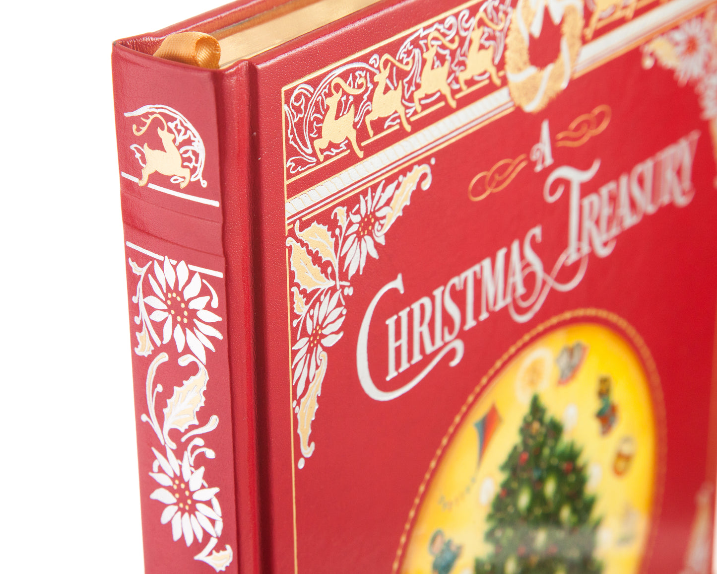 Hollow Book Safe: A Christmas Treasury (Leather-bound)