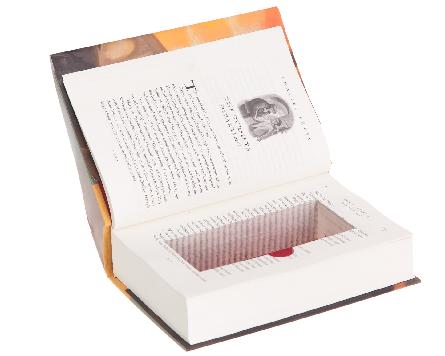 Real-Book Cash Box with Magnetic Closure (Titles Vary)