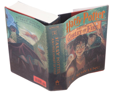 Harry Potter and the Goblet of Fire by J.K. Rowling (Flask Included)