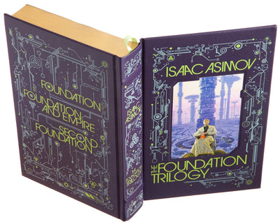 The Foundation Trilogy by Isaac Asimov (Leather-bound)