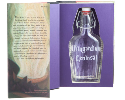 Harry Potter and the Goblet of Fire by J.K. Rowling (Flask Included)