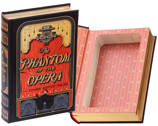 Hollow Book Safe: The Phantom of the Opera (Leather-bound)