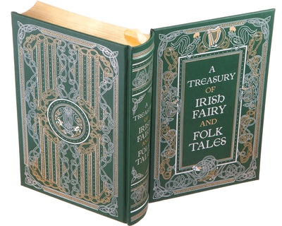 Irish Fairy and Folk Tales (Leather-bound) (Flask Included)