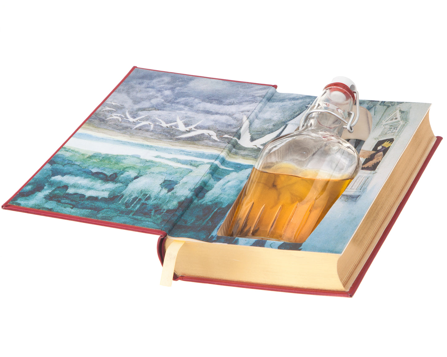 Hans Christian Andersen - Classic Fairy Tales (Leather-bound) (Flask Included)