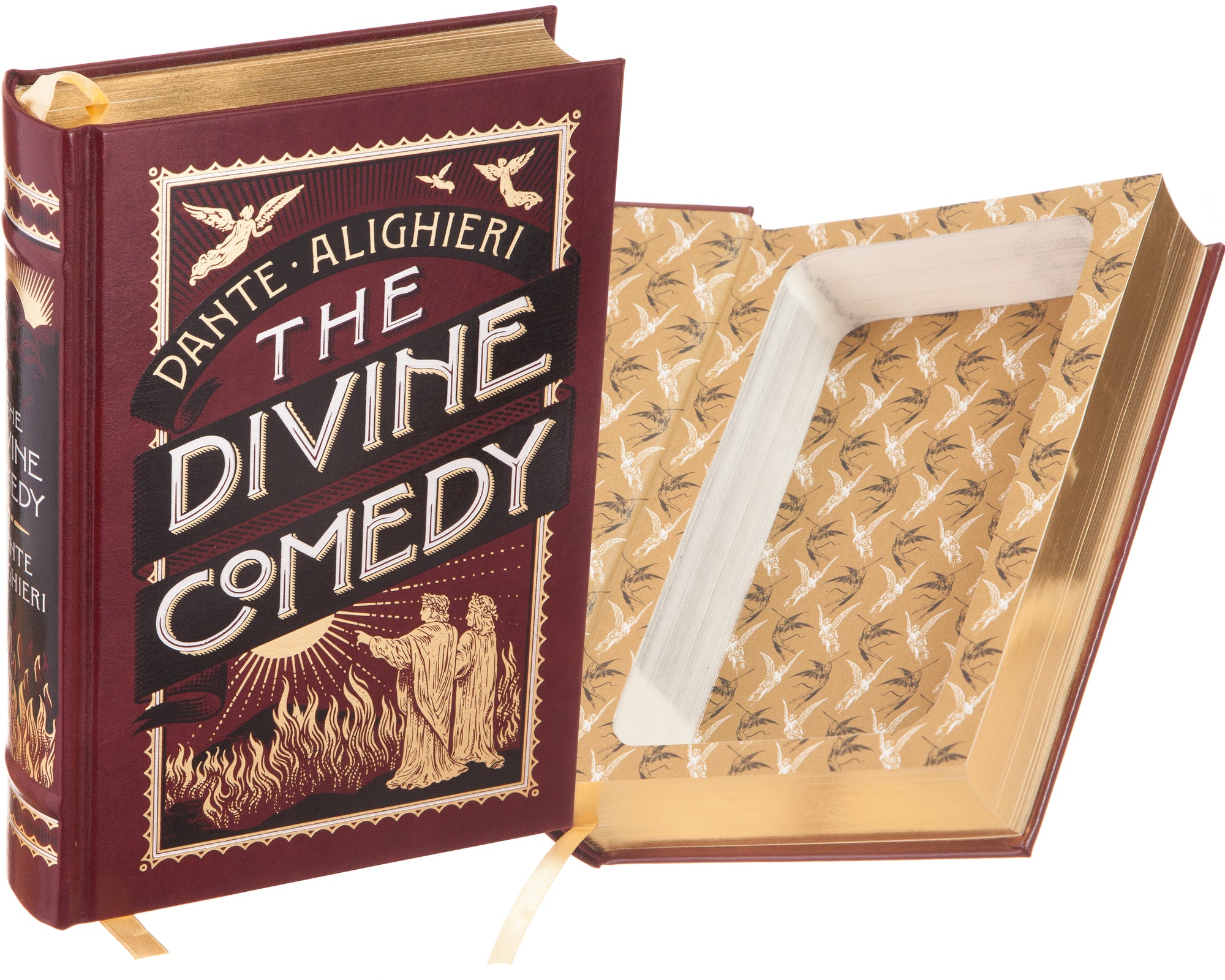 Divine　Book　The　Safe:　(Leather-bound)　BookRooks　by　Comedy　Hollow　Dante