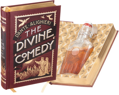 The Divine Comedy by Dante (Leather-bound) (Flask Included)