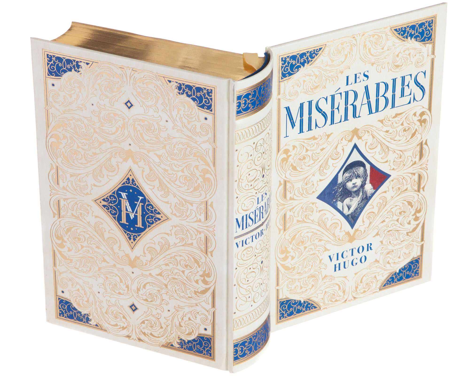 Real Paper Steel Book Booksafe with Combination Lock Hidden Safe Les  Miserables!