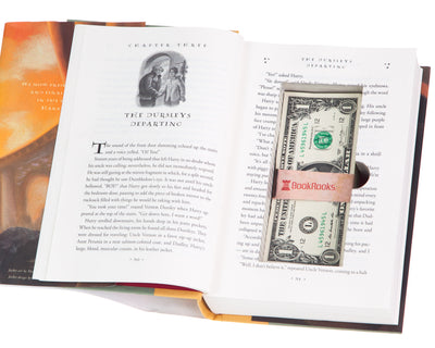 Real-Book Cash Box with Magnetic Closure (Titles Vary)