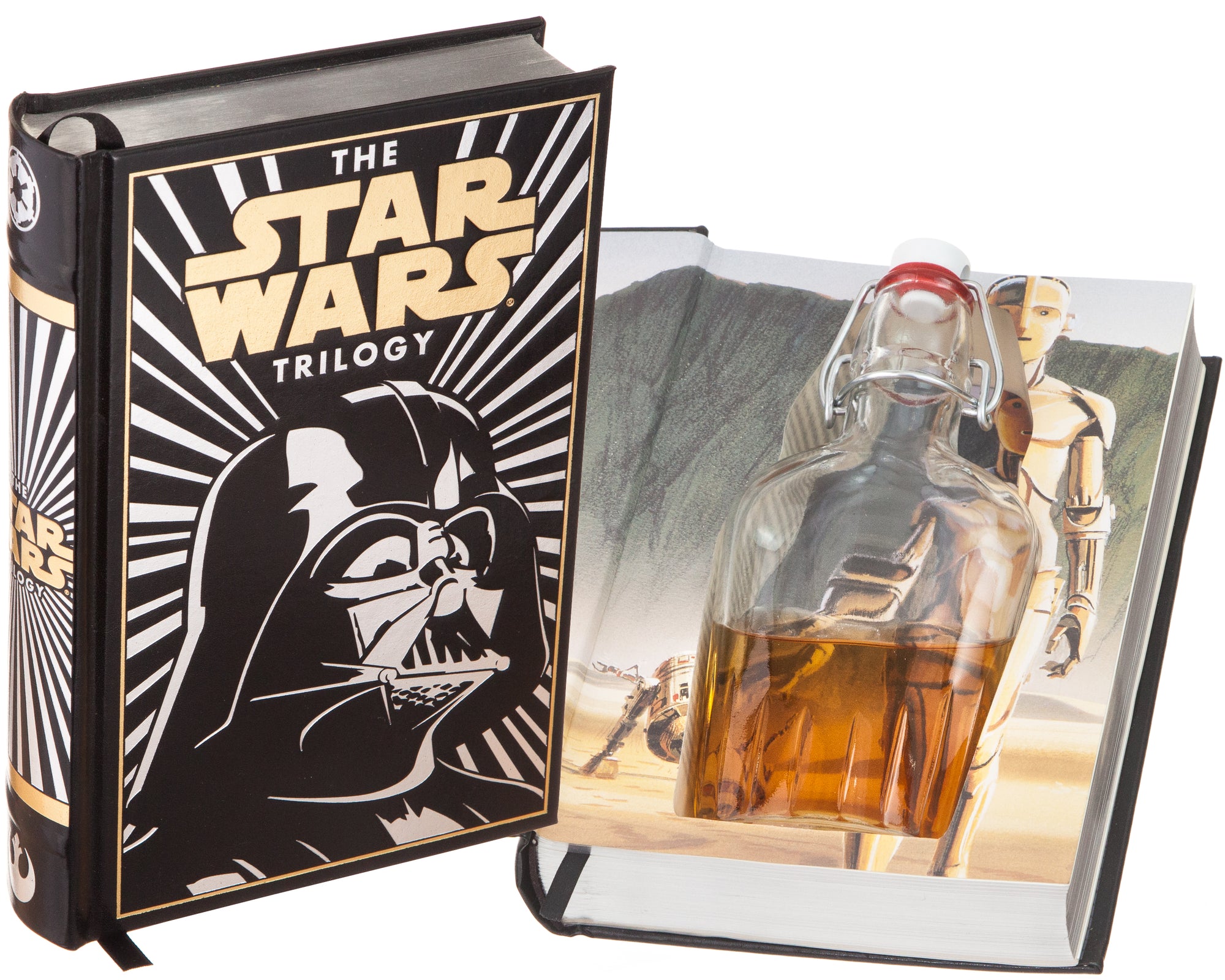 Star Wars whiskey Decanter Glass Set Case