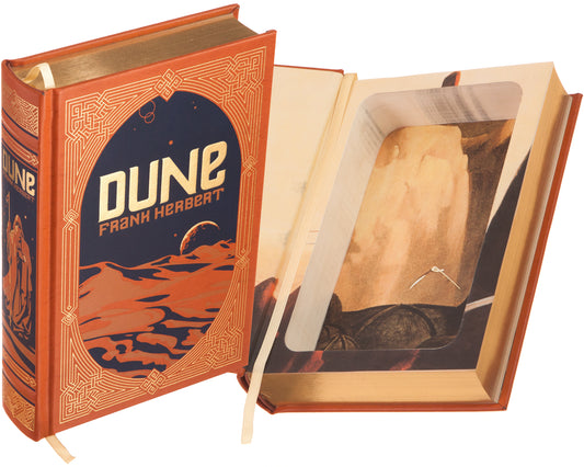 Hollow Book Safe: Dune by Frank Herbert (Leather-bound)