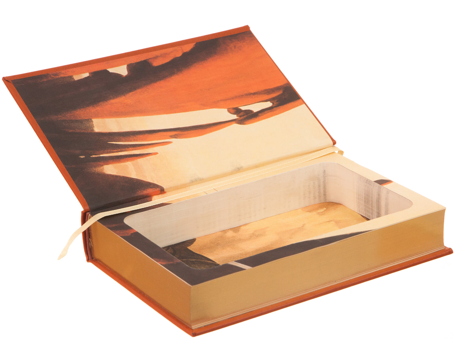 Hollow Book Safe: Dune by Frank Herbert (Leather-bound)