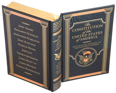The Constitution of the United States of America (Leather-bound) (Flask Included)