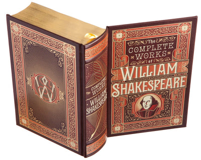 Hollow Book Safe: The Complete Works of William Shakespeare (Leather-bound)