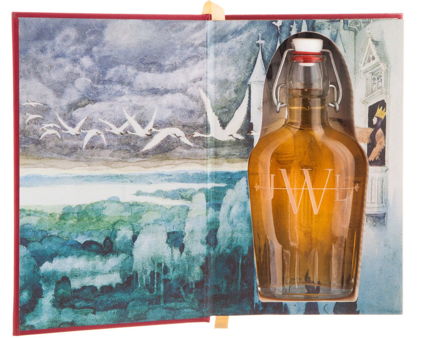 Hans Christian Andersen - Classic Fairy Tales (Leather-bound) (Flask Included)