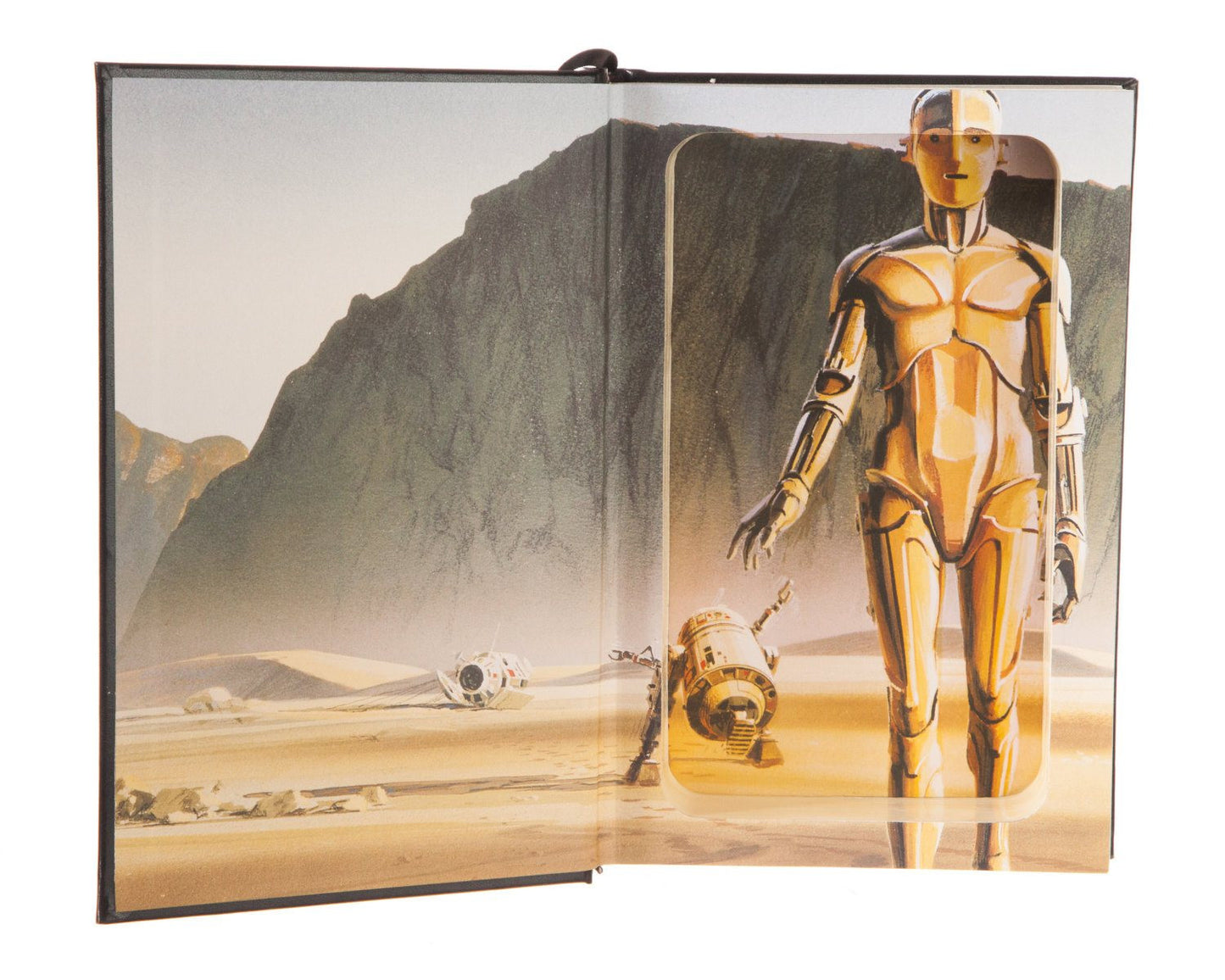 Hollow Book Safe: Star Wars, the Trilogy by George Lucas, Donald Glut, James Kahn (Black) Leather-bound)