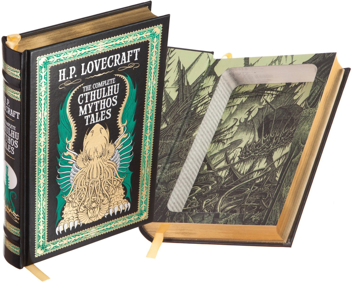 Hollow Book Safe: H.P. Lovecraft - The Complete Cthulhu Mythos Tales (Leather-bound)