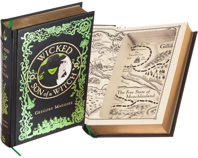 Hollow Book Safe: Wicked / Son of a Witch by Gregory Maguire (Leather-bound)
