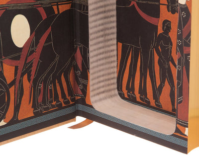Hollow Book Safe: The Iliad and the Odyssey by Homer (Leather-bound)