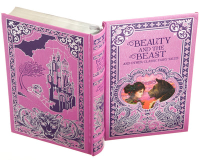 Hollow Book Safe: Beauty and the Beast (Leather-bound)