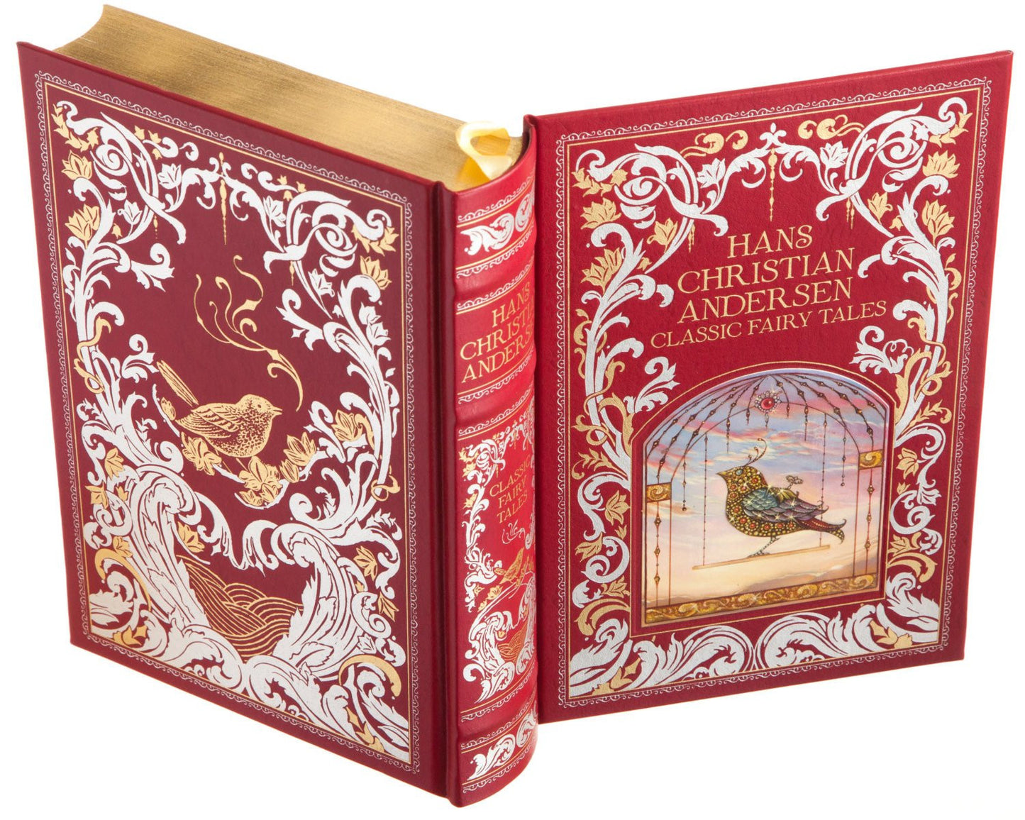 Hans Christian Andersen - Classic Fairy Tales (Leather-bound) (Flask Included)