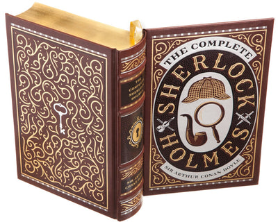 Hollow Book Safe: Sherlock Holmes by Sir Arthur Conan Doyle (Leather-bound)