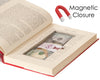 Real-Book Cash Box with Magnetic Closure (2 Pack) (Titles Vary)